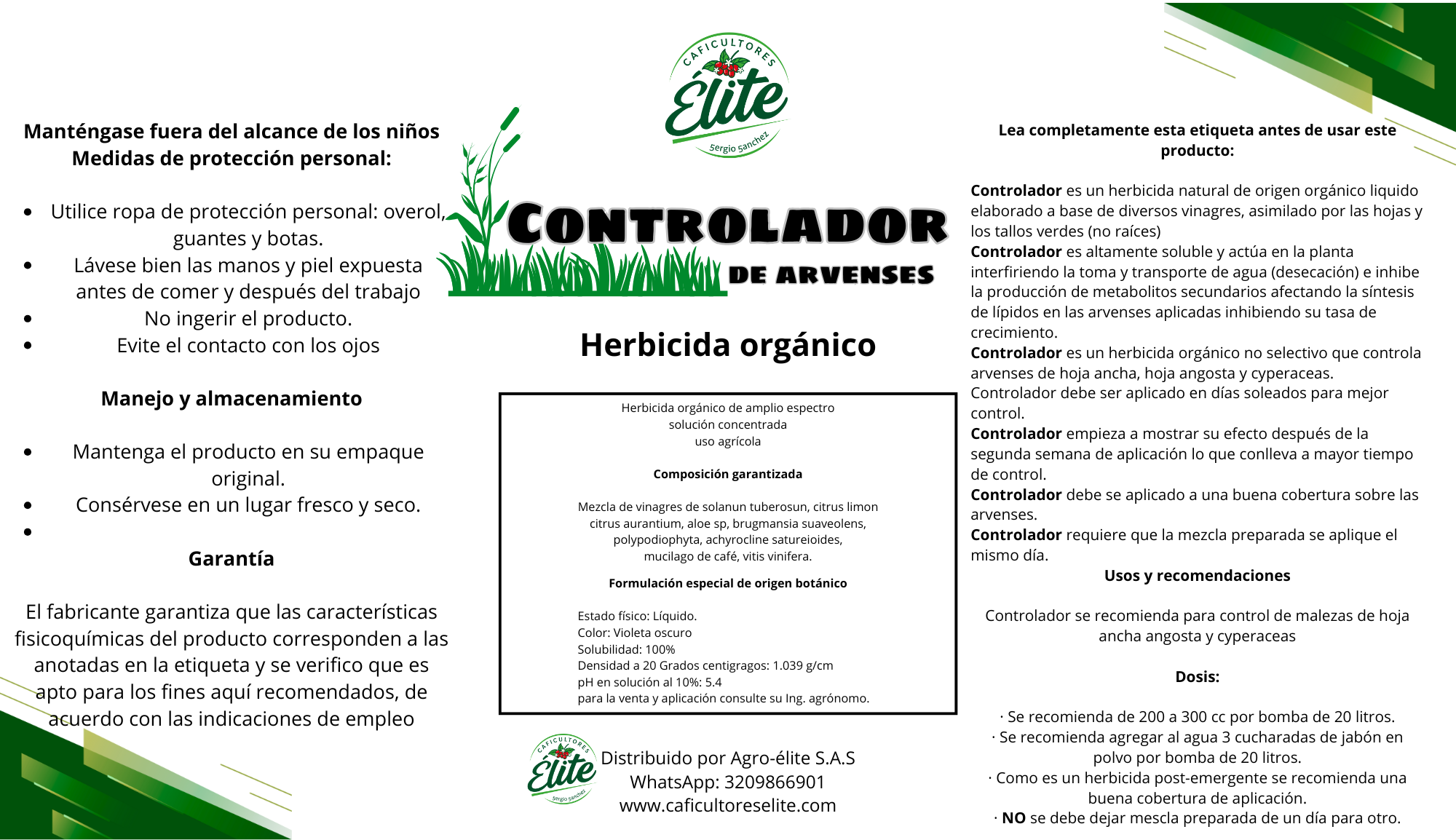 herbicida orgánico